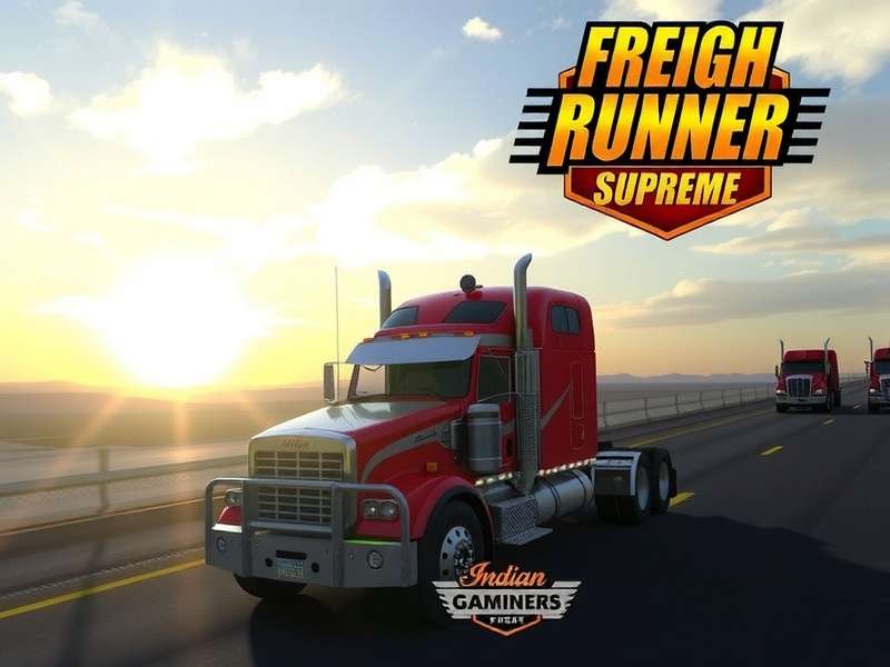 Freight Runner Supreme Game Screenshot