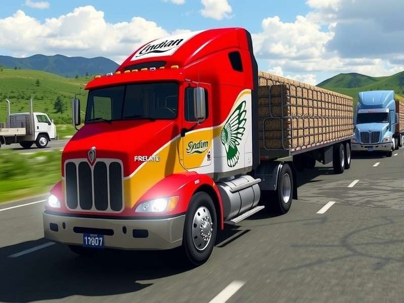 Indian Truck in Freight Runner Supreme